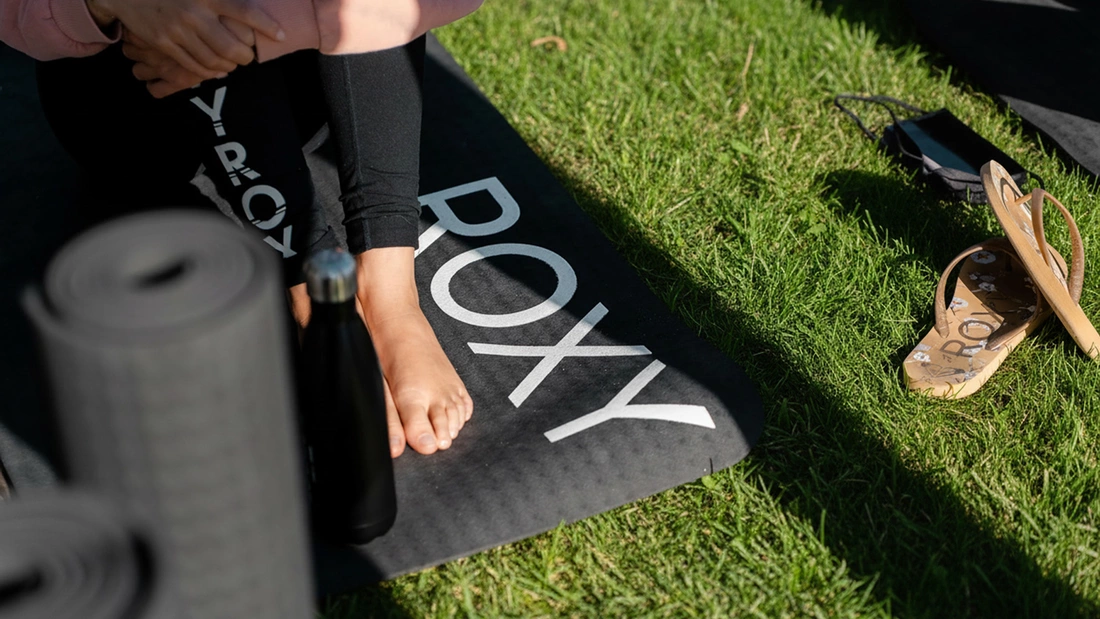 Surfcamp Vieux Boucau Frankreich Yoga Matte