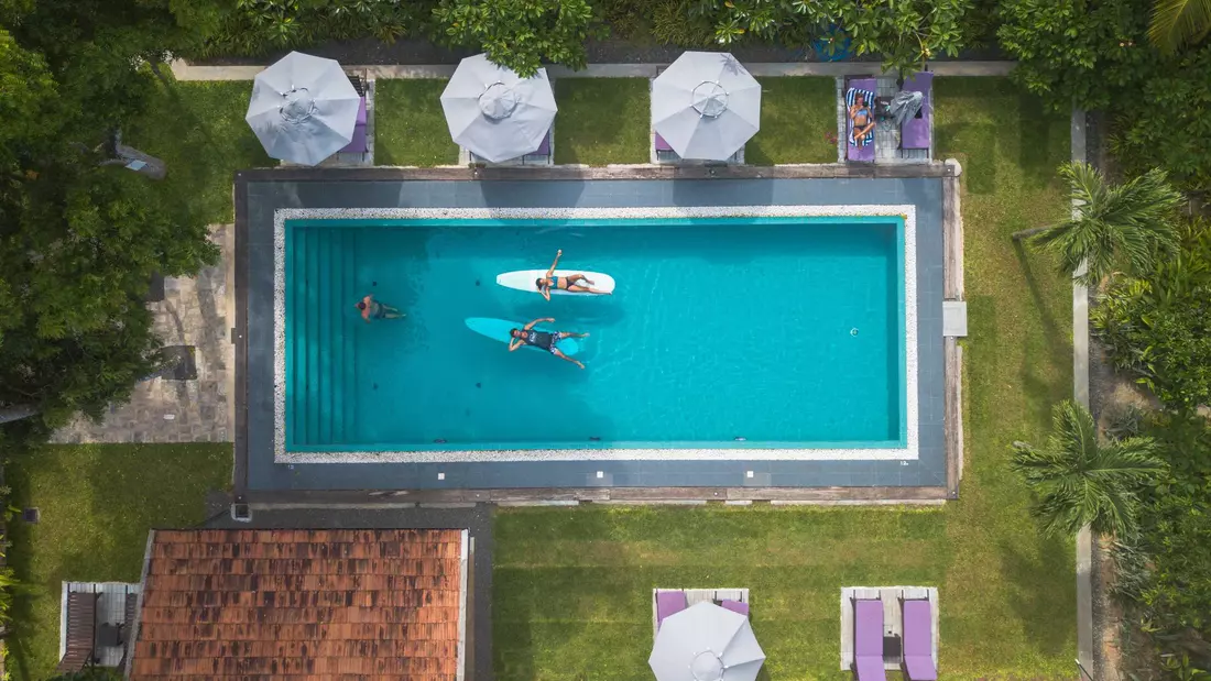 [Translate to English:] Der schönste Poolbereich in Sri Lanka