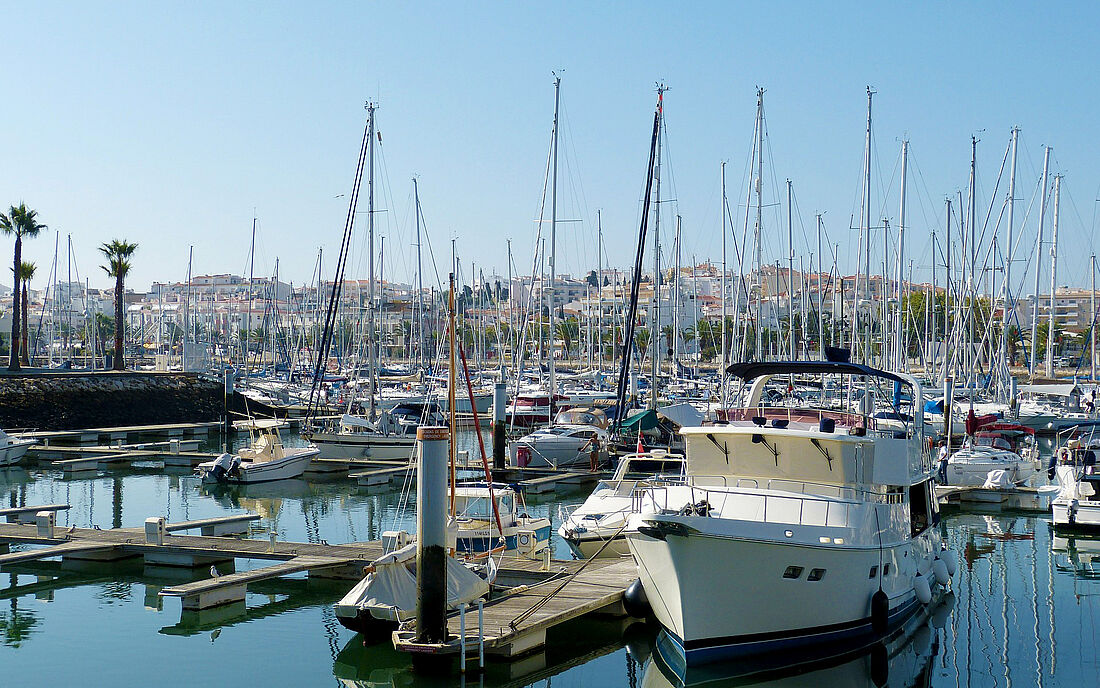 Ausflug Algarve Lagos Hafen