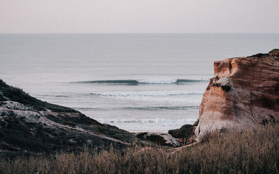 Almagreira often delivers unsurfed waves Surf Life in Almagreira and our Pure Surf Camp Peniche