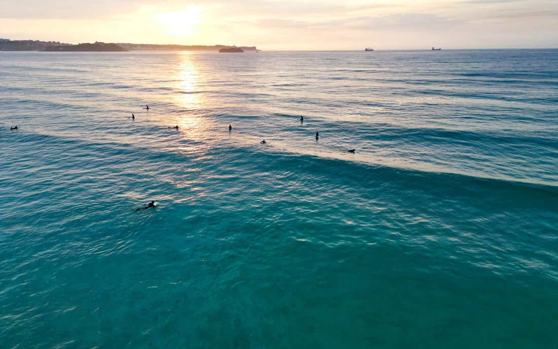 Perfekt für Beginner & Intermediates Surfcamp Loredo Spanien Surfspot Loredo