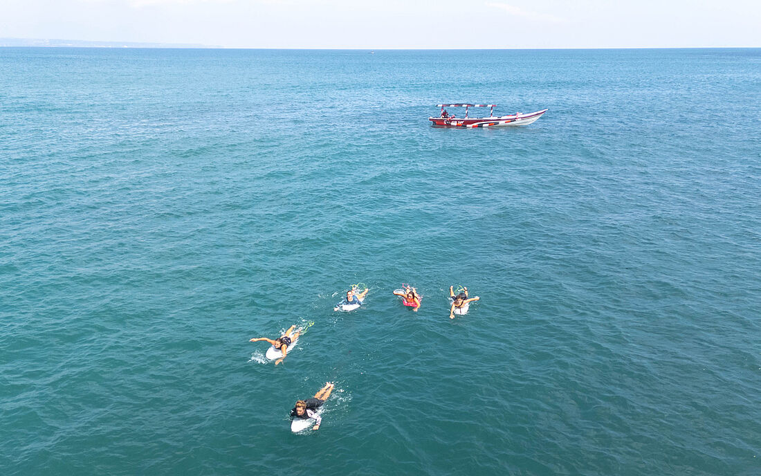 Surfen lernen Bali