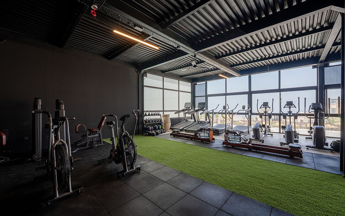 Boutique Surfcamp Marokko Tamraght Surf Hotel Gym