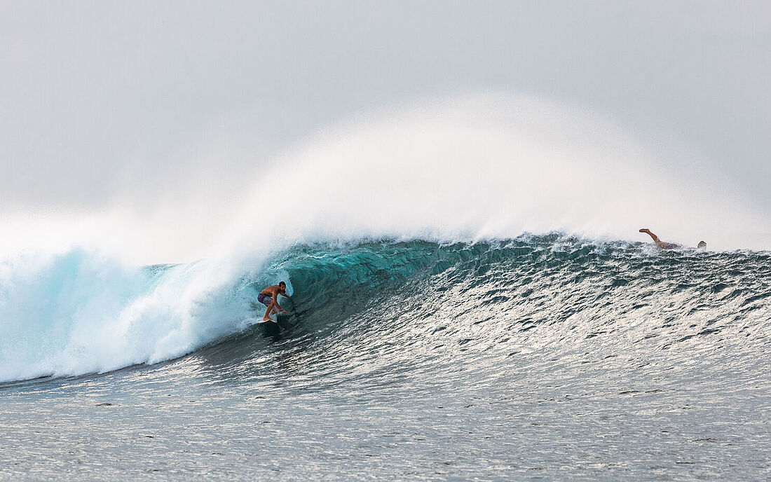 Surfspot auf den Malediven