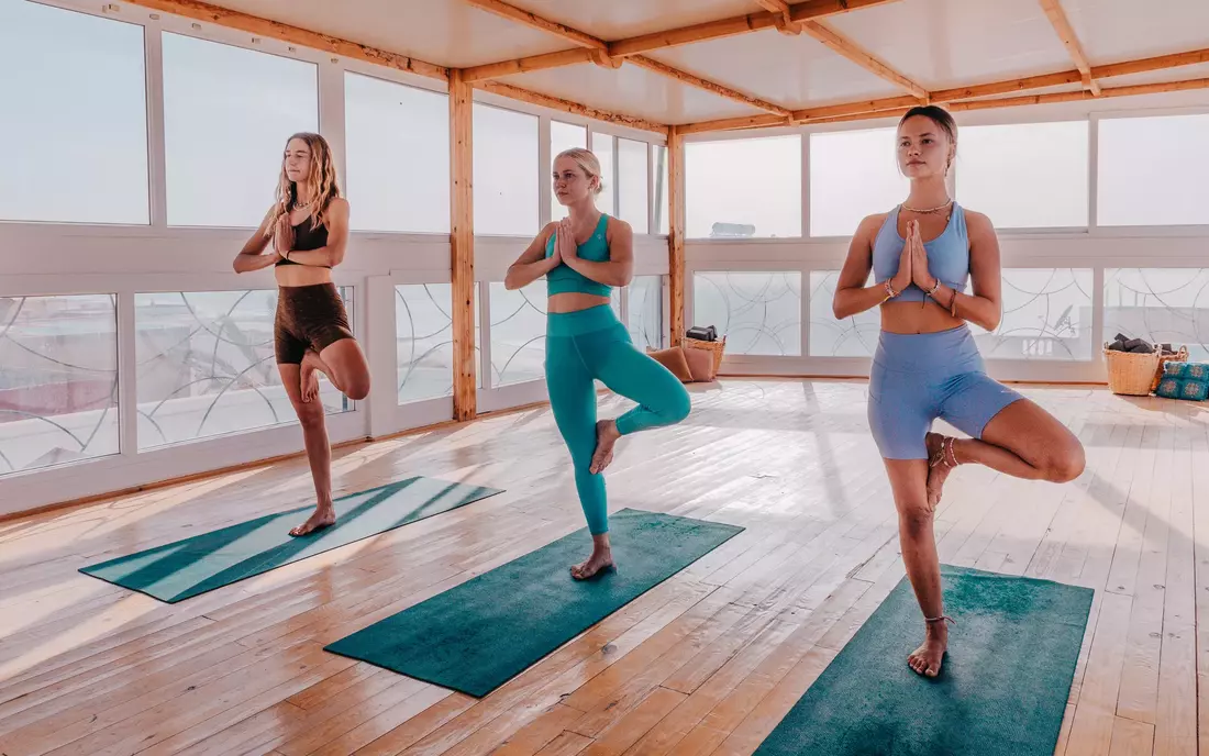 Yoga Meerblick Marokko Aourir