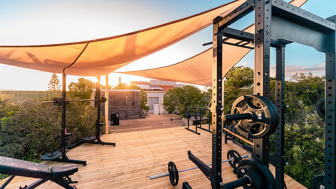 wer will hier nicht sein Workout starten?