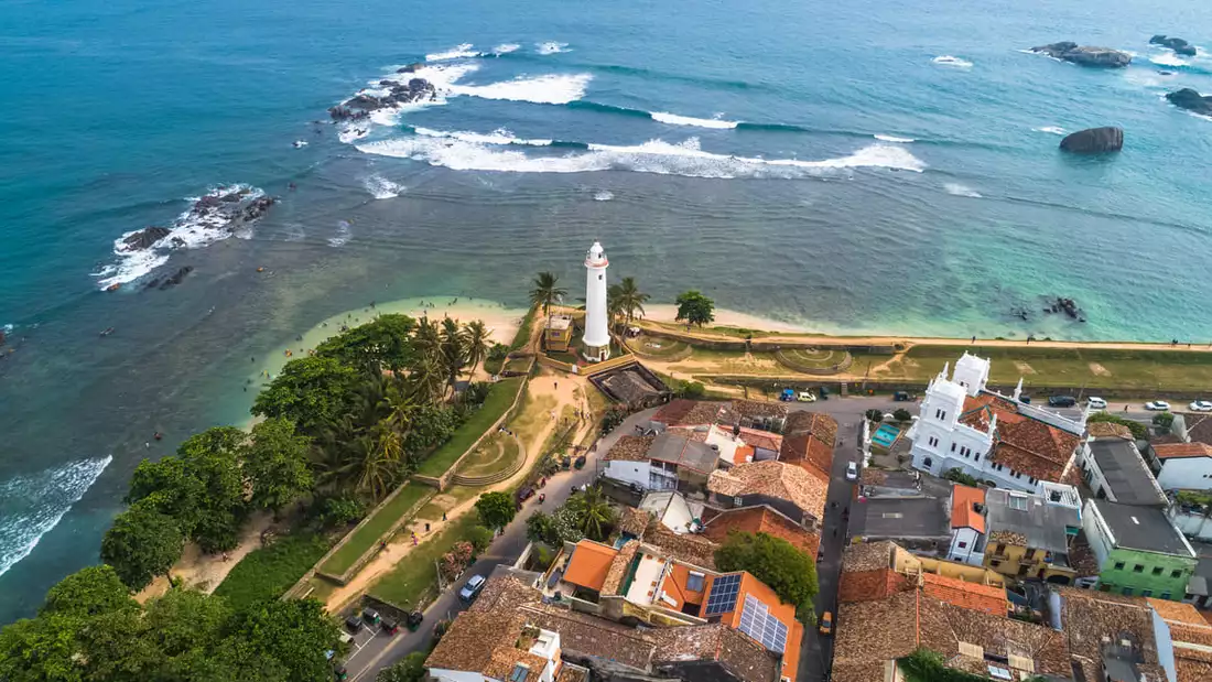 Galle (Sri Lanka) Galle Surfspot Sri Lanka Westküste