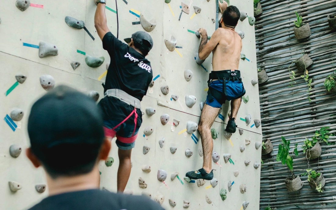 Surfhouse Bali Canggu Kletterwand