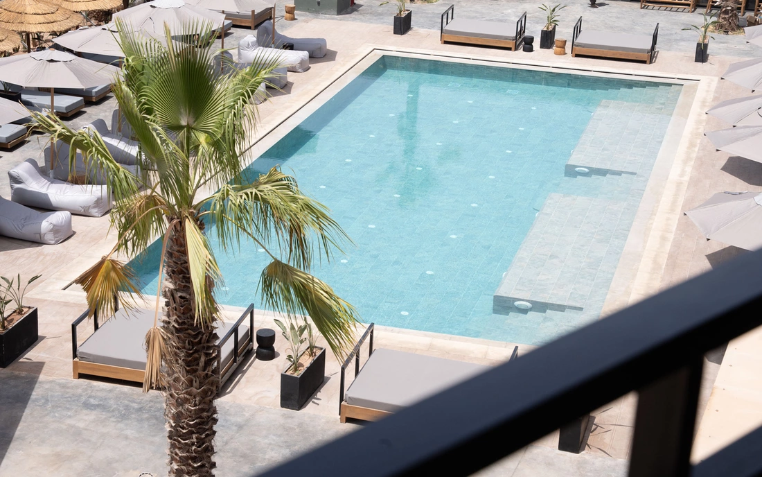 Boutique Surfcamp Morocco Sea View Double Room