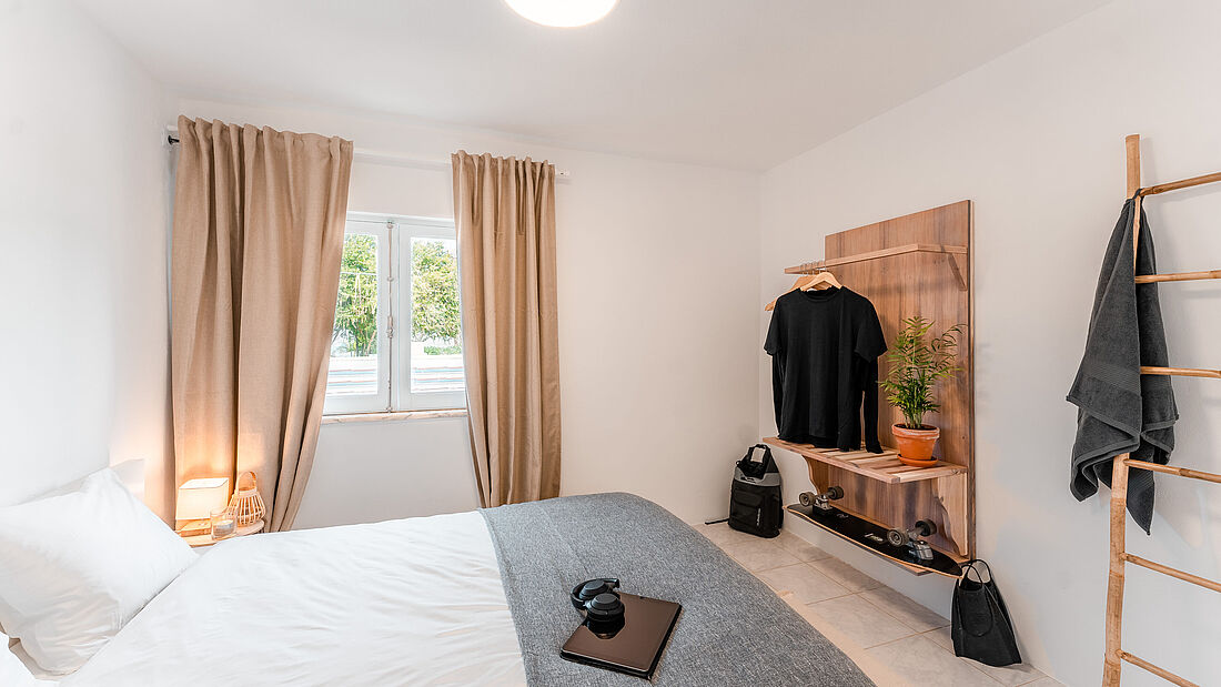 Surf camp Peniche double room apartments pure surf camp peniche apartment accommodation