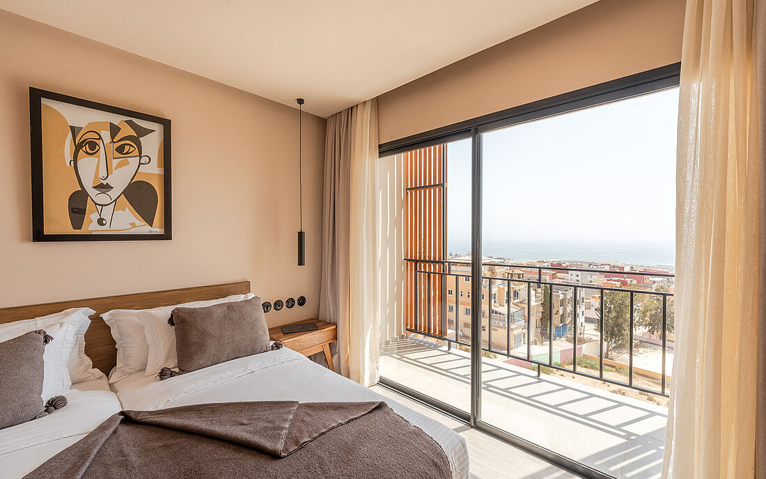 Boutique Surfcamp Marokko Sea View Doppelzimmer
