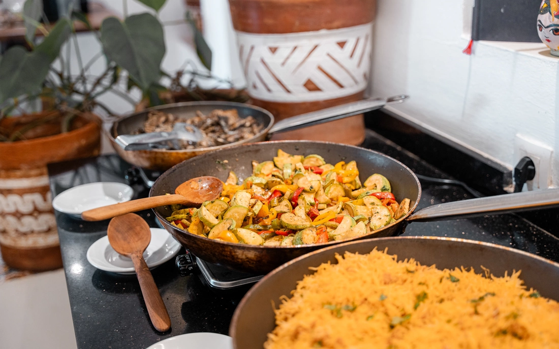 Vielfältiges, leckeres und gesundes Abendessen