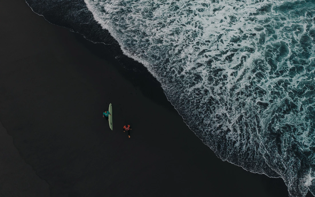 Auch das Wellenreiten ist hier was ganz besonderes