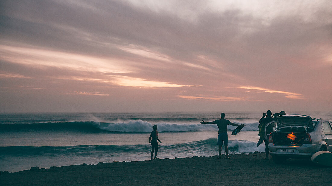 Surfspot K11 in Aourir, Marokko