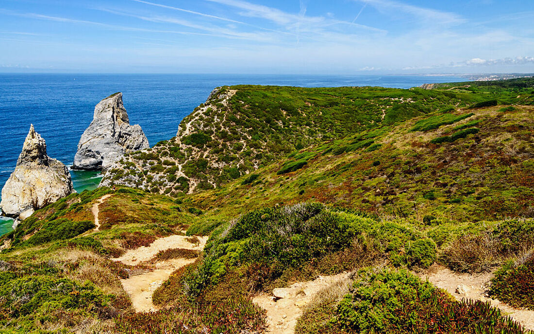 Die K&uuml;ste um Sintra ist wundersch&ouml;n