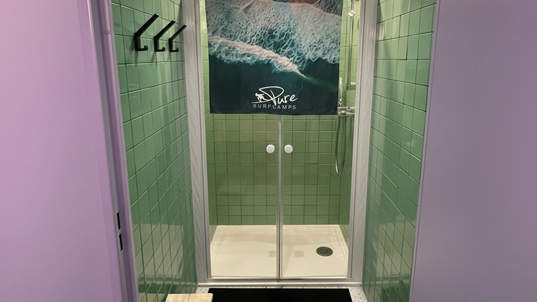 Surfcamp Vieux Boucau Dusche
