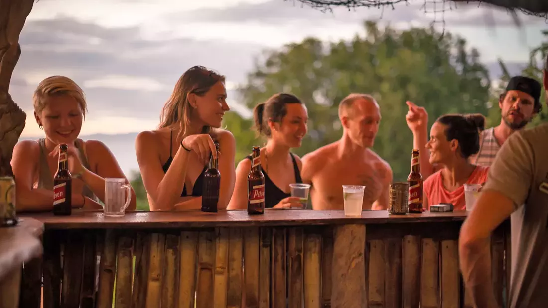 Die Gartenbar des Surfcamp Costa Rica Die Gartenbar des Surfcamp Costa Rica