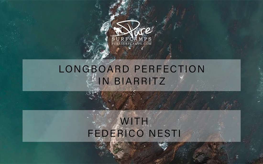 LONGBOARD PERFECTION IN BIARRITZ 2018 WITH FEDERICO NESTI