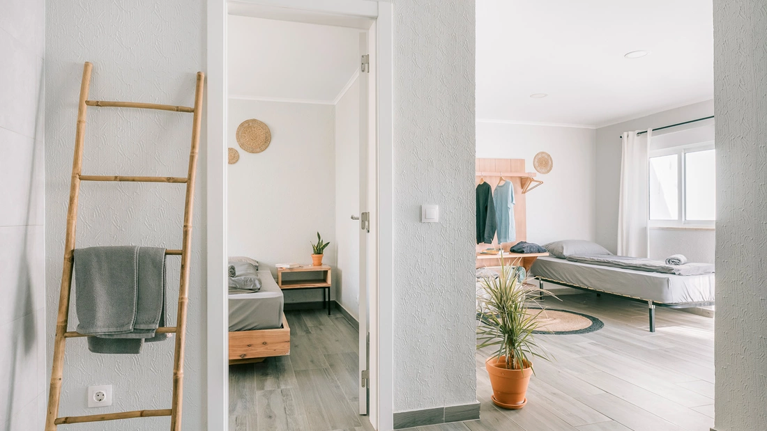 24 Surfcamp Caparica Portugal 4er Zimmer