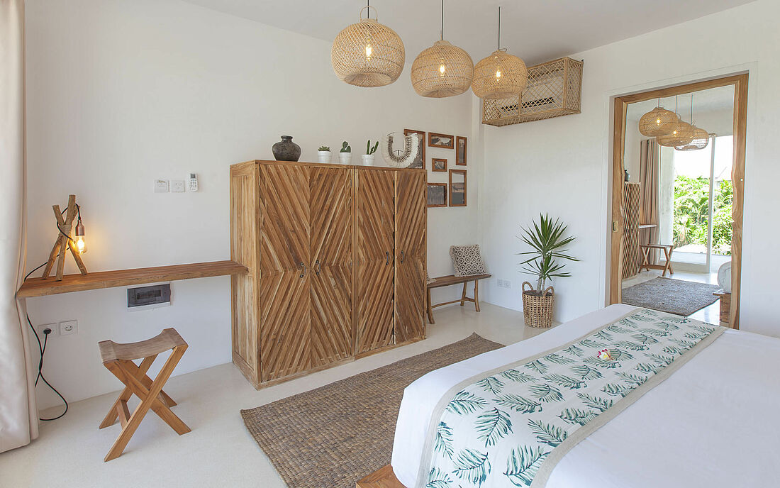 Das Superior Doppelzimmer eignet sich perfekt f&uuml;r P&auml;rchen Surfcamp Bali Pure