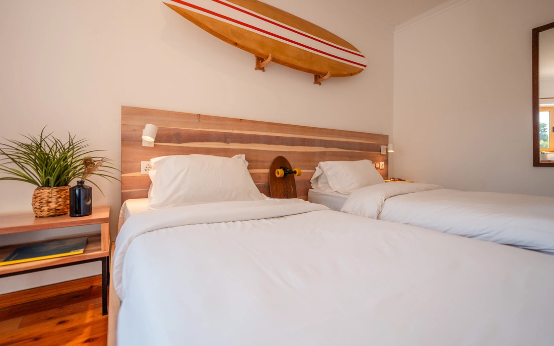Surfcamp Ericeira Portugal 3er Zimmer