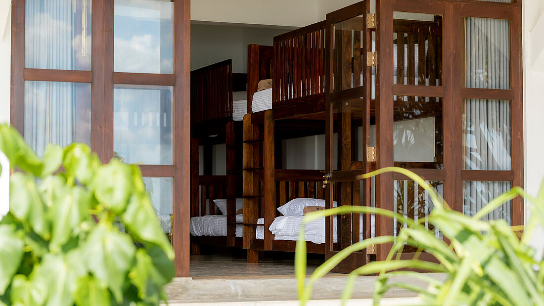 Surfcamp Sri Lanka Kathaluwa direkt am Strand