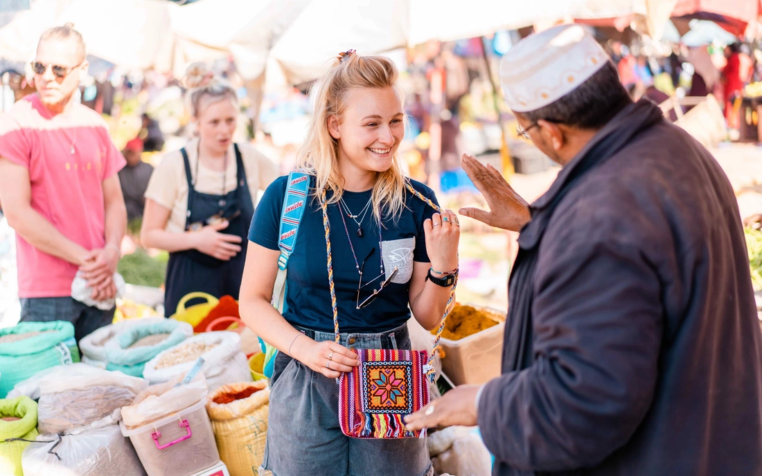 Märkte und Handeln gehören zur marrokanischen Kultur