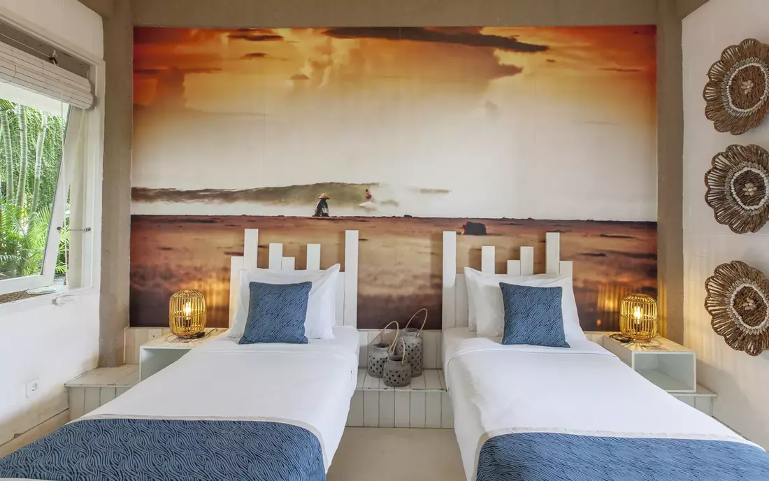 Deluxe Double Room Seminyak Surf Camp