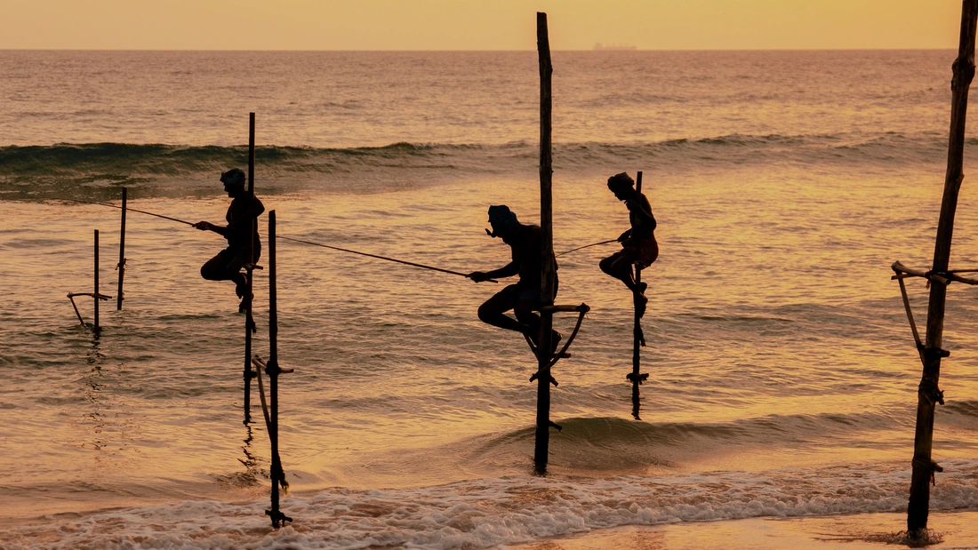 Beachfront Surfcamp Sri Lanka Kathaluwa Stelzenfischer