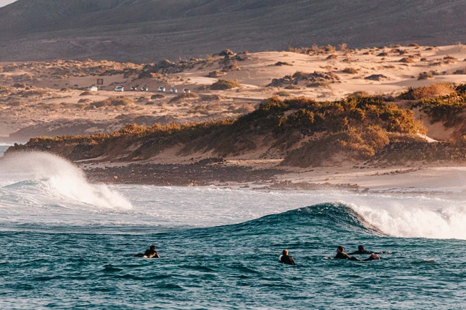 Surfen auf Fuerteventura