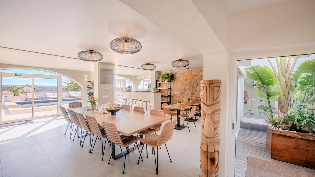 Surflodge Portugal Ingrina Algarve Essensbereich