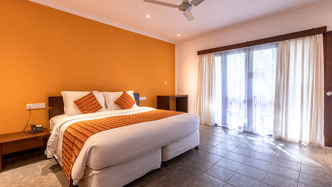 Die freundlichen und gro&szlig;z&uuml;gigen Beach Apartments im Surfresort Malediven