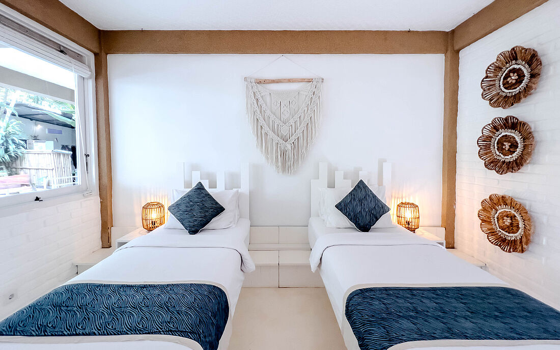 Surfcamp Bali Seminyak Deluxe Doppelzimmer