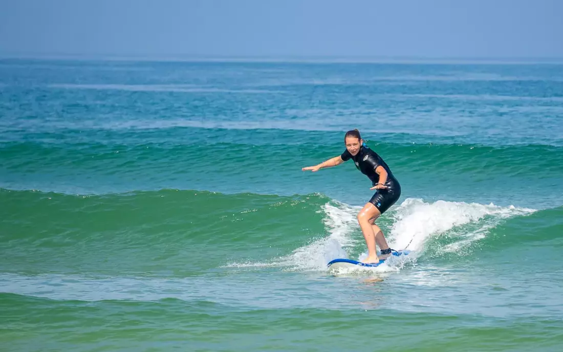 Surf the green wave Surf the green wave