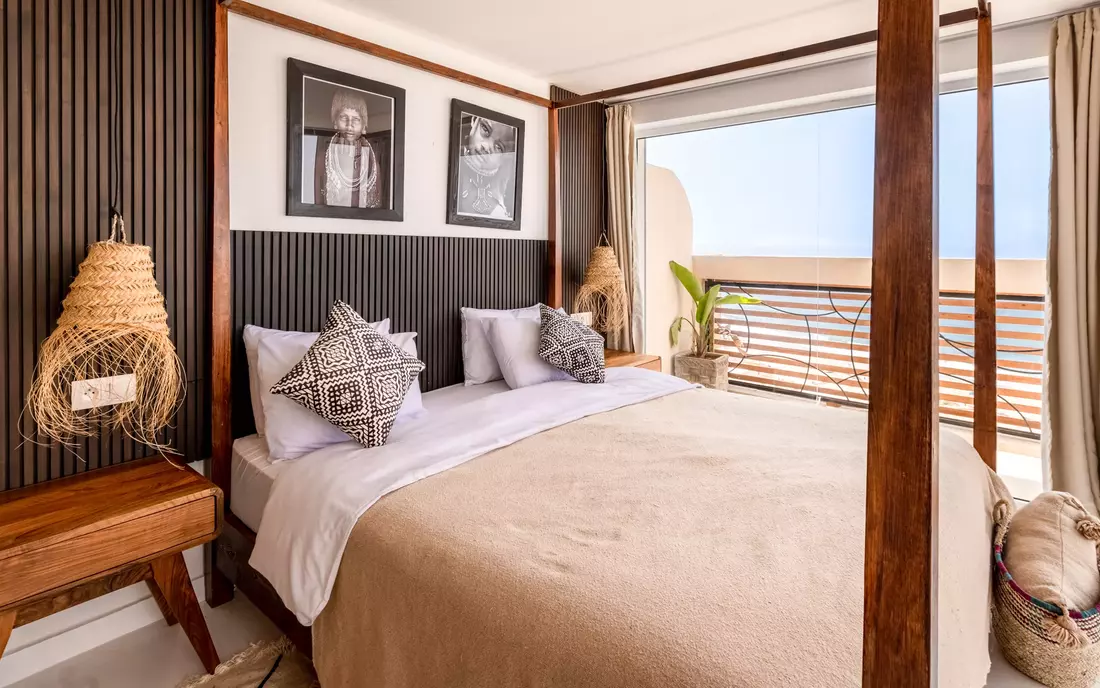 Shared room at Sea View Surfcamp Morocco