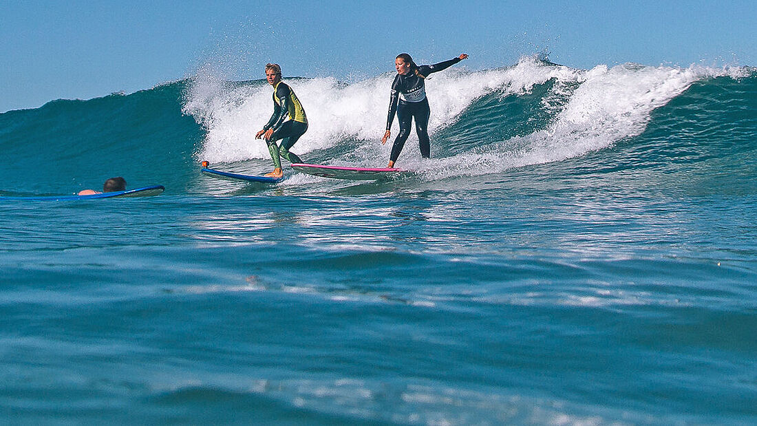 Surflehrerin