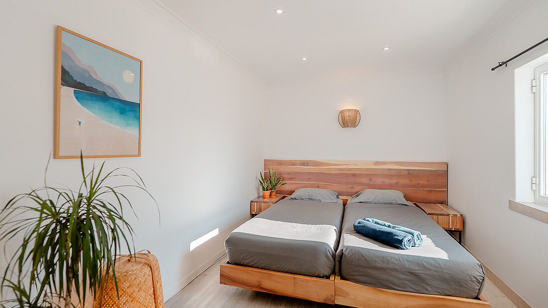 24+ Surfcamp Caparica Portugal Doppelzimmer