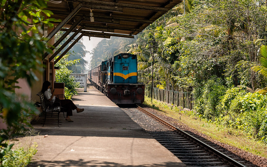 Zug in Sri Lanka