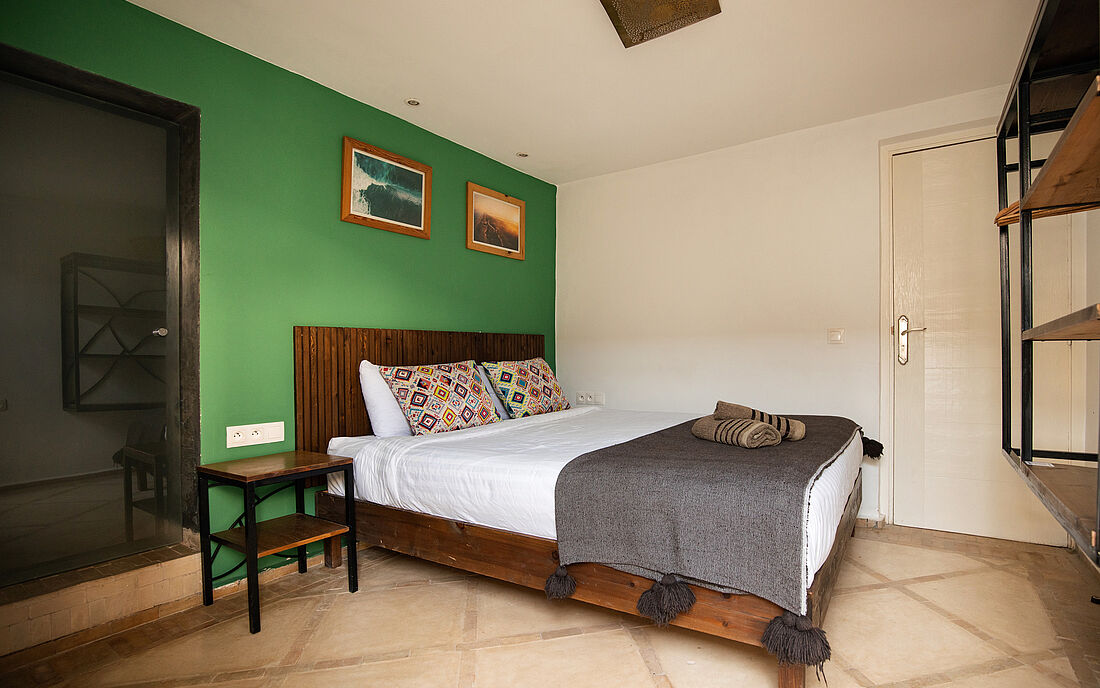 pure surf camps morocco double room