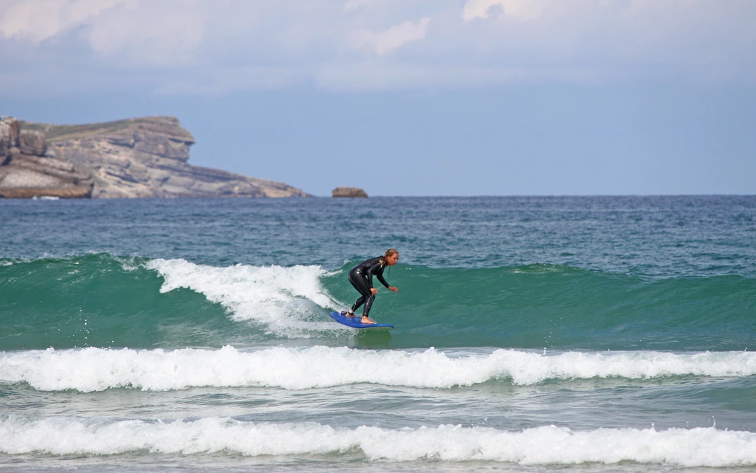 Softboards – im Kurs inklusive Surfcamp Loredo Spanien Surf Gear