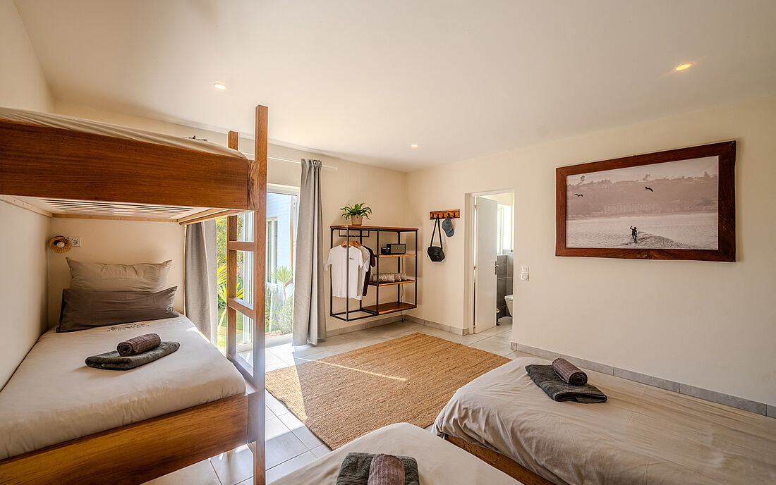 Surflodge Portugal Algarve Mehrbettzimmer