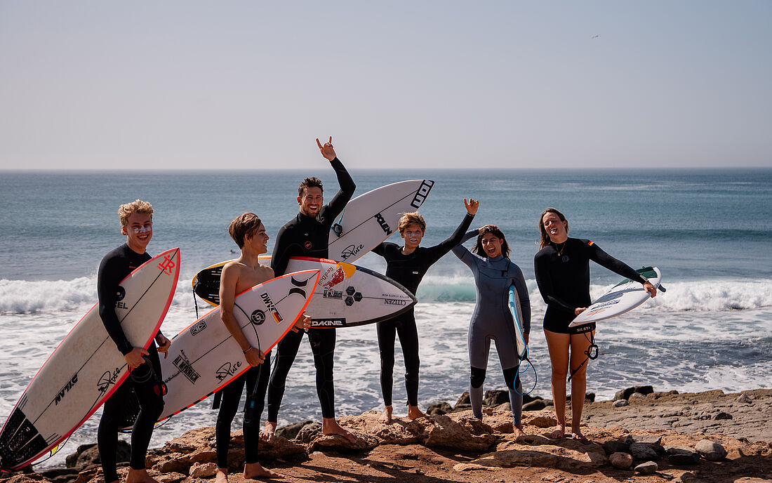 Surfing is naturally the best way to bring people together.