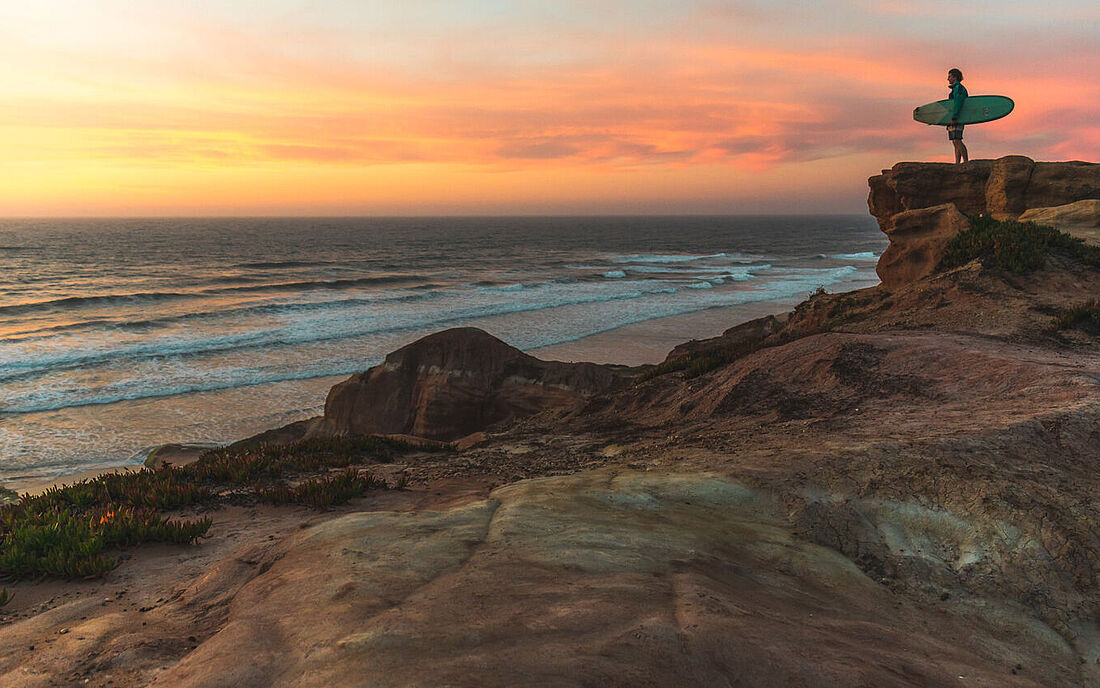 Sunset surf or just watch the sunset Sunset surf or just watch the sunset