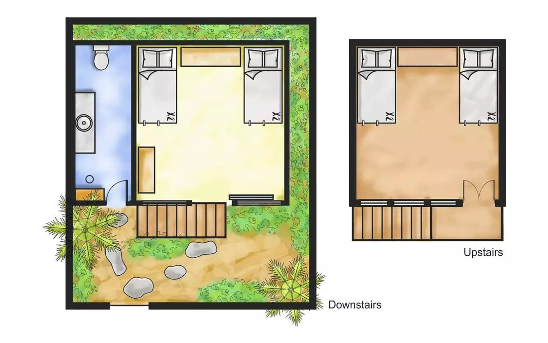 Deluxe Dorm Floor Plan