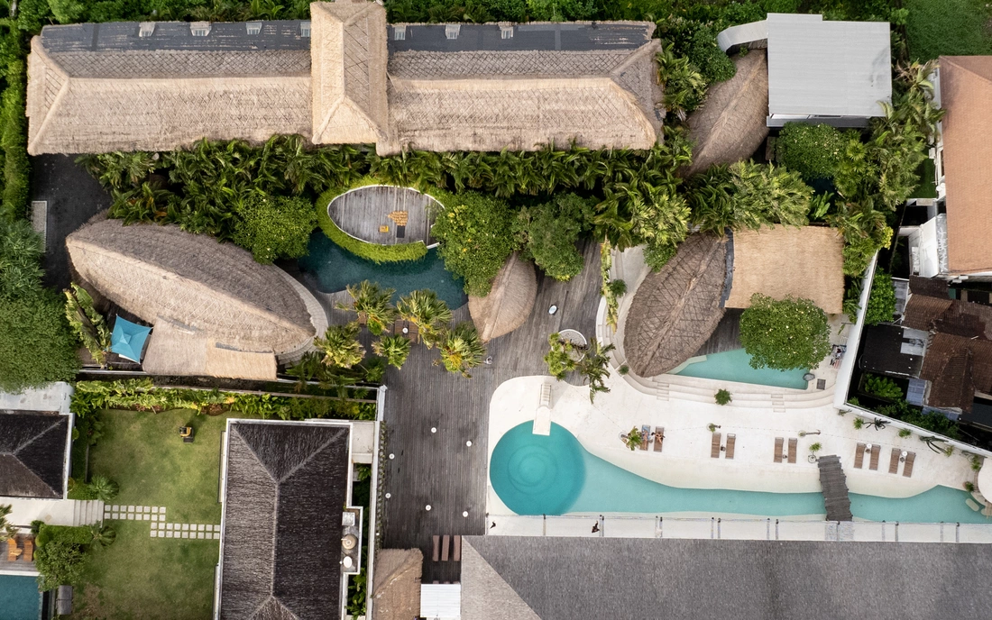 Surfcamp Bali Canggu Drohne