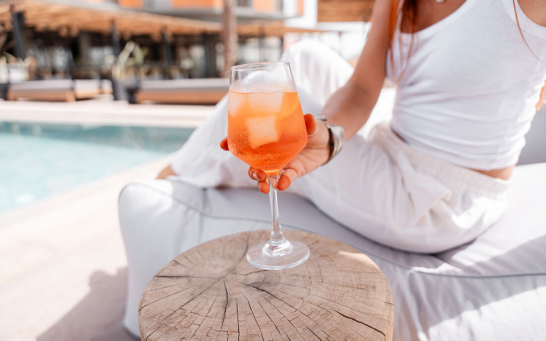 Boutique Surfcamp Marokko Tamraght Surf Hotel Aperol