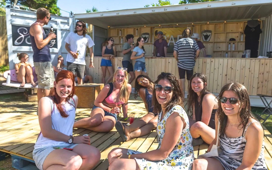 Surfcamp Zarautz Spanien gute Stimmung