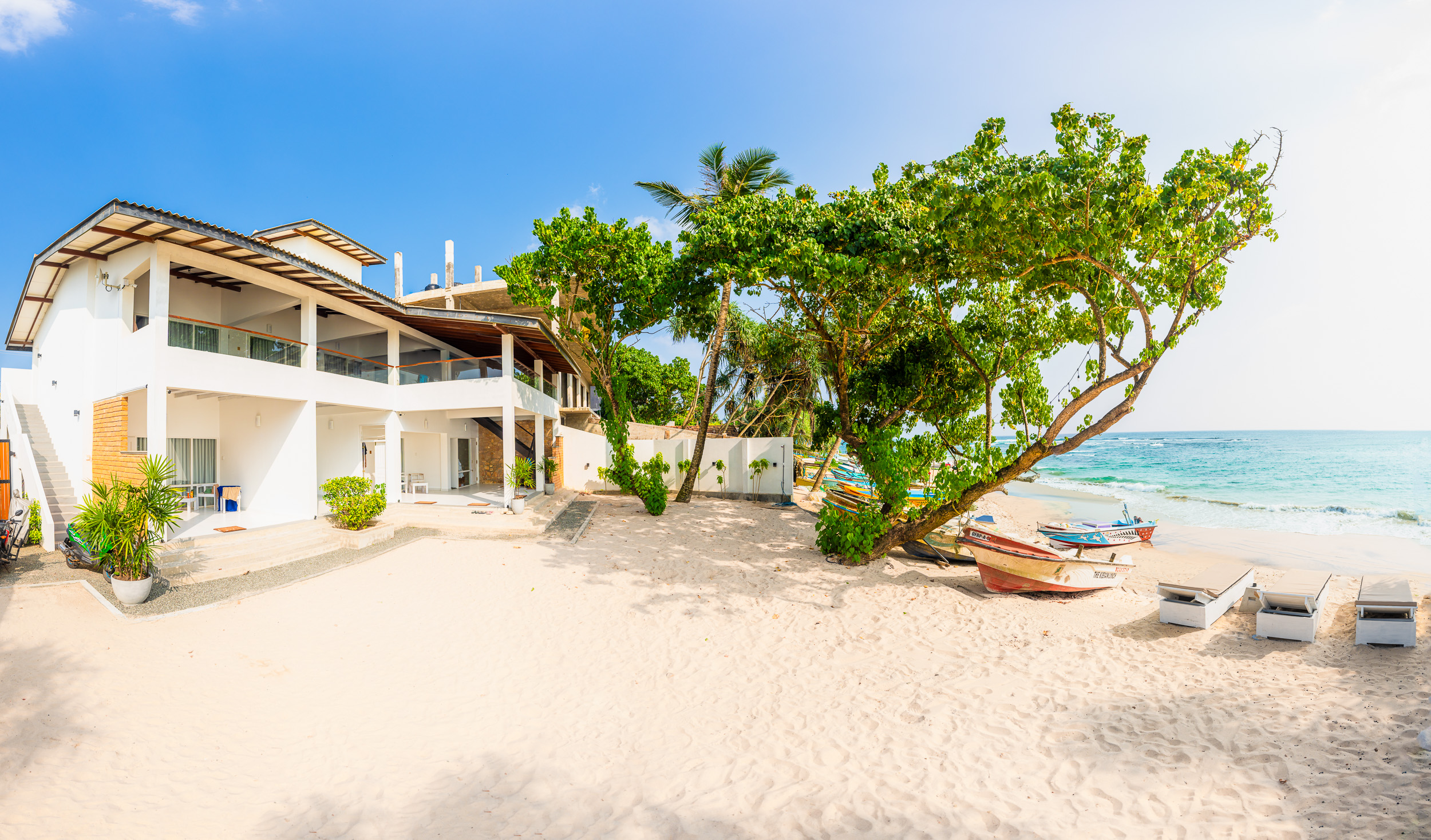 Surfcamp direkt am Strand in Sri Lanka