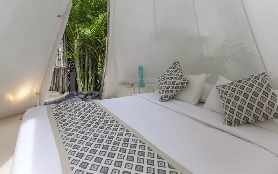 Tipi in Seminyak Surf camp