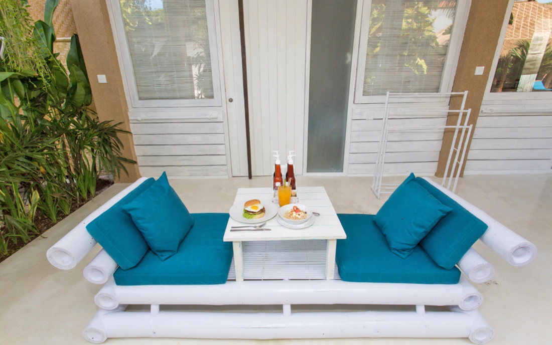 Food at surf camp seminyak Bali